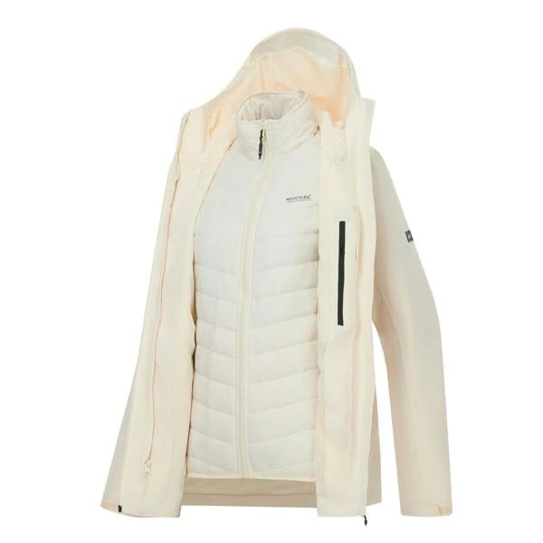 Regatta Womens/Ladies Wentwood 3 in 1 Jacket - Light Vanilla - 