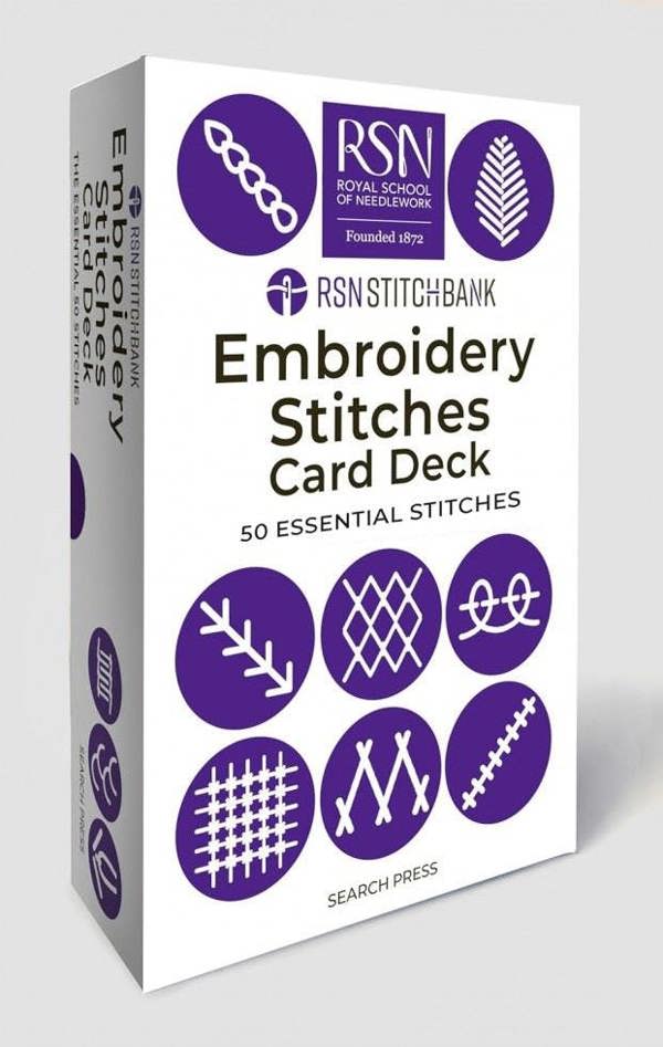 RSN Stitch Bank: The Embroidery Stitches Card Deck