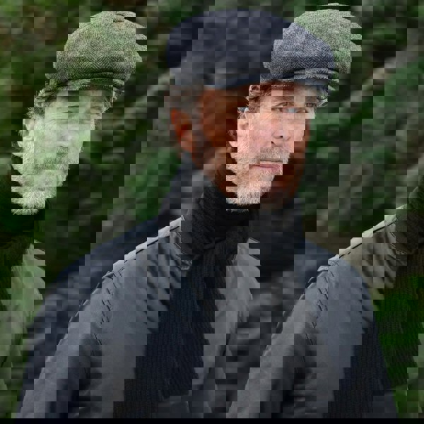 Carlyle Heath & Co. Carlyle Heath Jumbo Herringbone Newsboy Cap