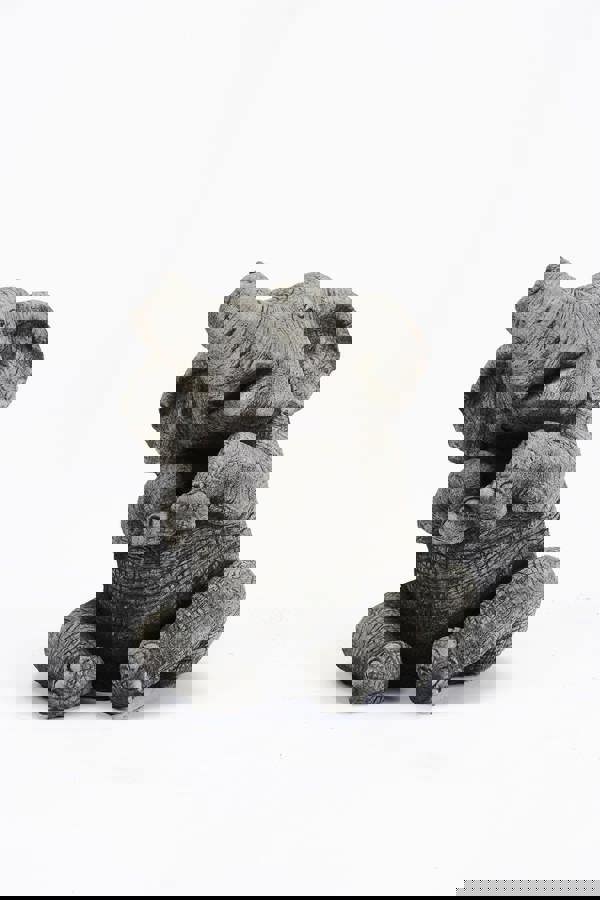 Stunning Trunk-Up Large Elephant Garden Ornament