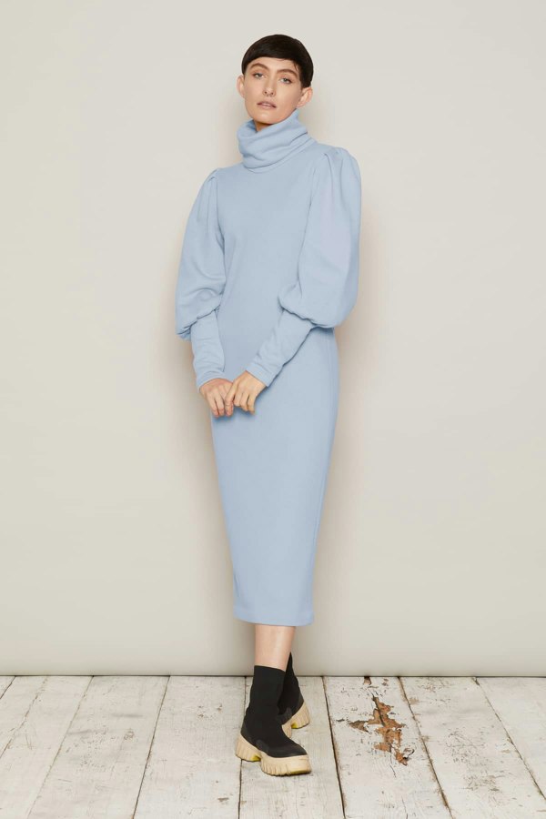 Bo Carter Brynja Dress - Pale Blue