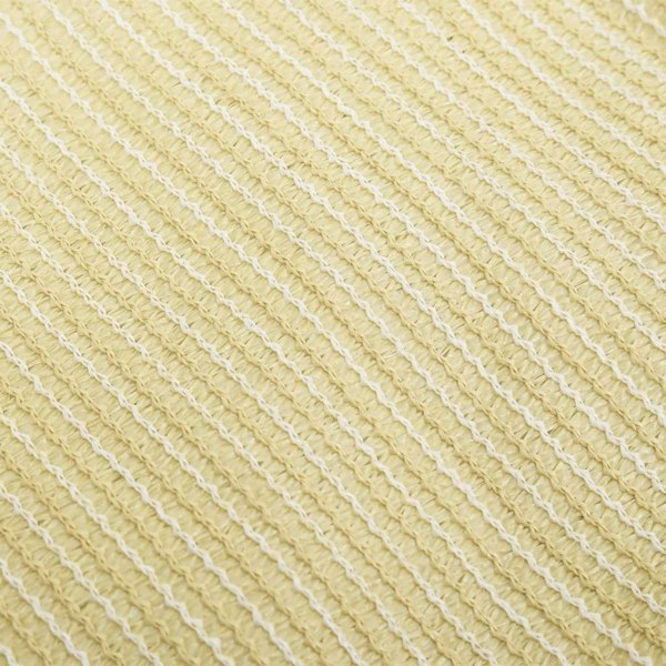 Berkfield Sunshade Sail 160 g/m�__ Beige 2.5x2.5 m HDPE