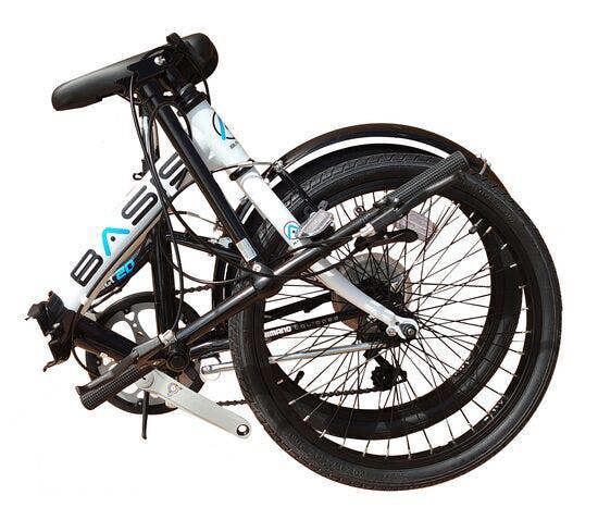 Dallingridge Freedom Folding Commuter Bicycle, 20" Wheel, 6 Speed - Black