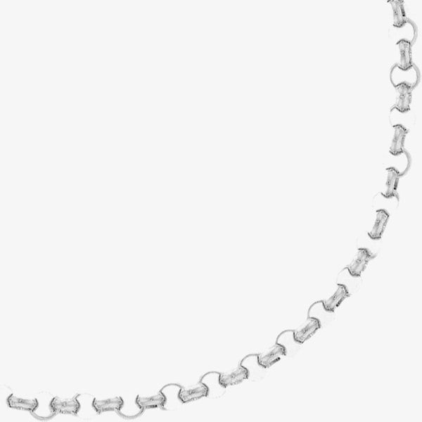 T. H. Baker Silver 1.9mm Belcher Chain 8.14.022N