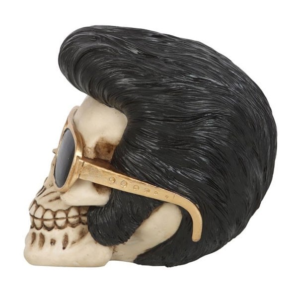 Serano Rockstar Skull Ornament with Sunglasses