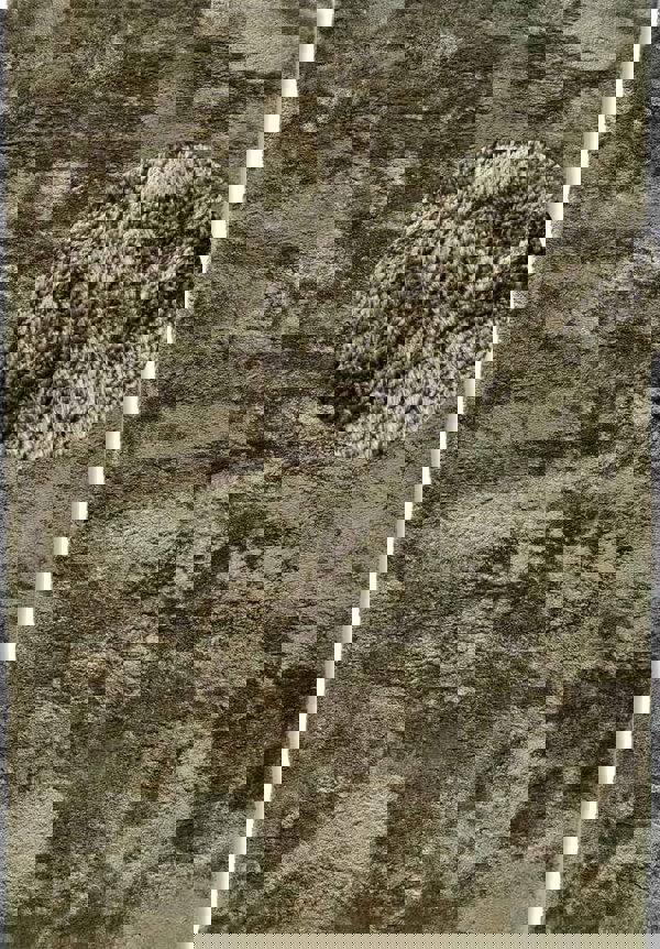 High Pile Green Rug Calida – Ultra-Soft Plain