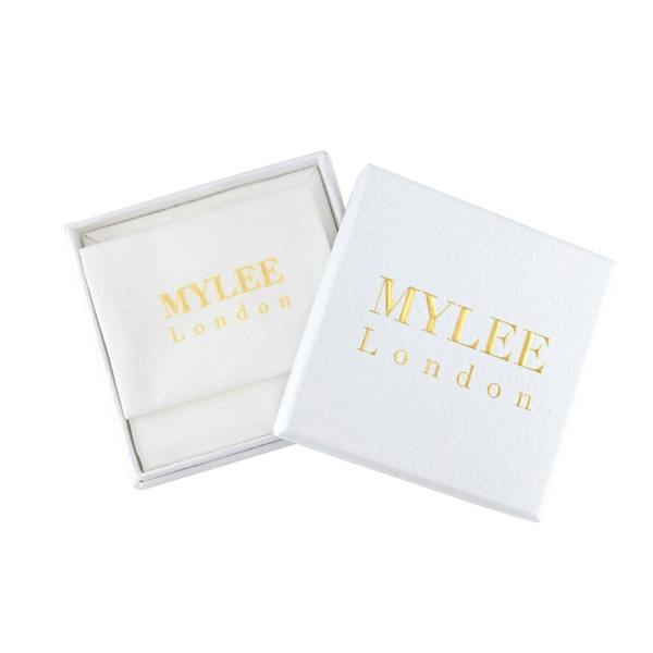 Mylee London Sterling Silver Sculpted Heart Necklace