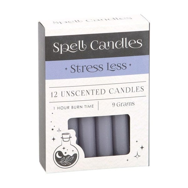 Serano Pack of 12 Stress Less Spell Candles