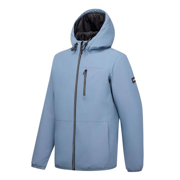 Regatta Mens Shorebay Waterproof Insulated Jacket - Grey Mirage/Navy