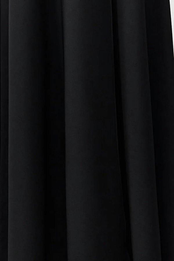 WOVCOR Woven Long Dress with Slit Detail