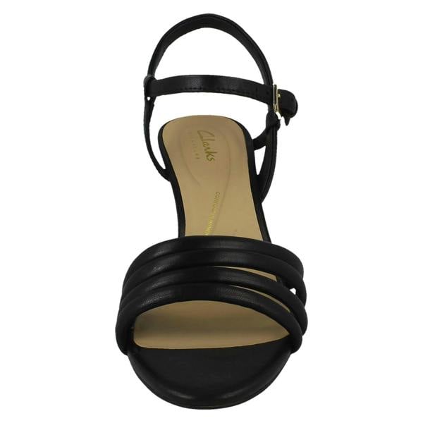 Clarks Ladies Clarks Strappy Heeled Sandals Amali May