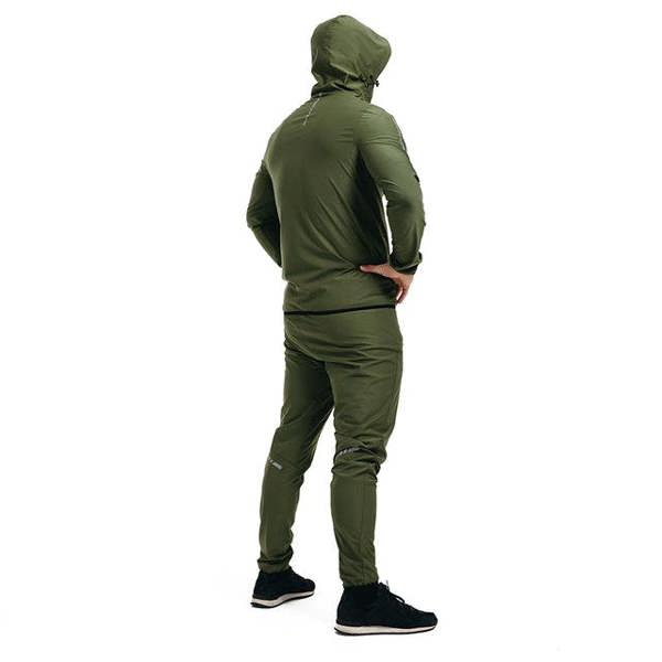 RDX Sports CLOTHING SAUNA SUIT H2 ARMY GREEN PLUS