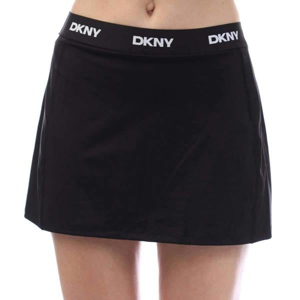 DKNY Womens/Ladies Elastic Compression Mini Skirt - Black - 
