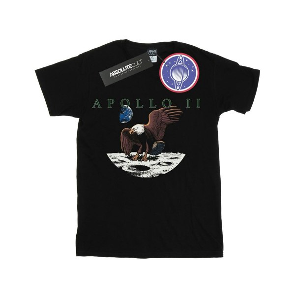 NASA Boys Apollo 11 Vintage T-Shirt - Black