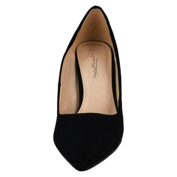 Anne Michelle Ladies Anne Michelle High Heel Pointed Toe Court Shoes
