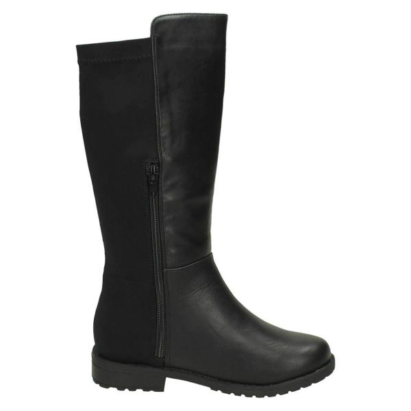 Spot On Girls Spot On Mid Heel Calf Boots H5083