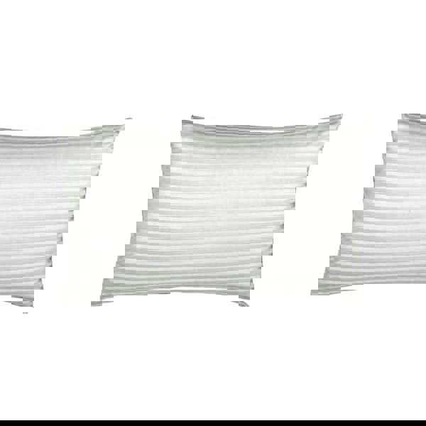 Belledorm 540 Thread Count Satin Stripe Housewife Pillowcases (Pair) - Ivory - 