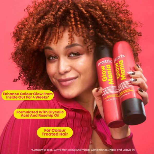 Matrix Glow Mania  Color Protecting Shampoo 300ml - Additional 3