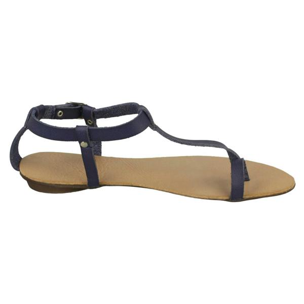 Spot On Ladies Spot On Flat Toeloop Sandal Ankle Strap