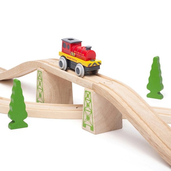 Bigjigs Rail Mighty Red Loco (Battery Operated)