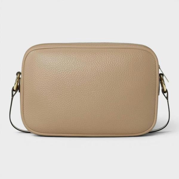 Michael Kors Jet Set Travel Leather Camera Bag Camel