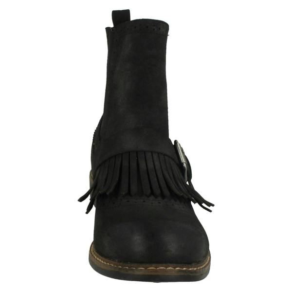Down to Earth Ladies Down To Earth Flat Ankle Boots
