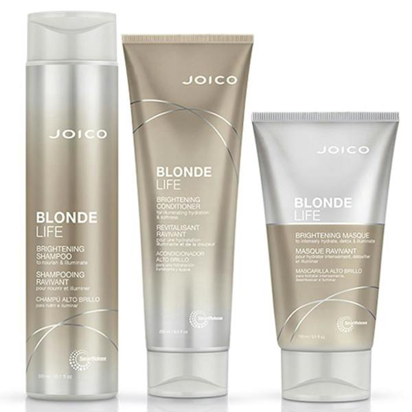 Joico Blonde Life Brightening Shampoo Conditioner Masque Set
