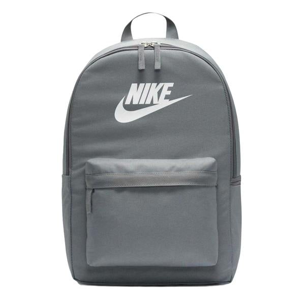 Nike Heritage Logo Backpack - Grey/White - 