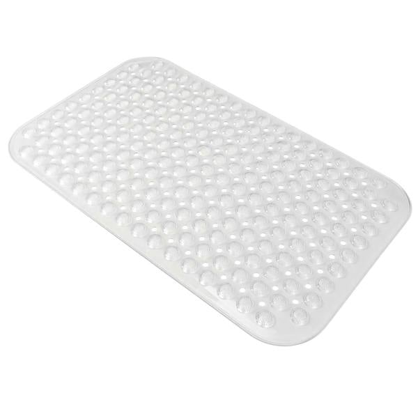 Top 3 Non-Slip Durable Bath Shower Mat with Suction Cups 40cm x 100cm Clear