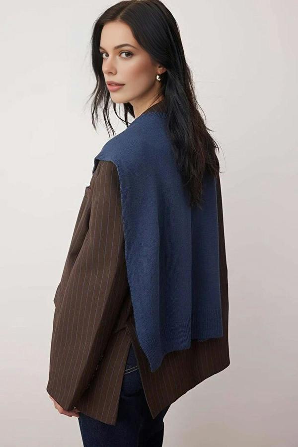 WOVCOR Sweater-Look Knit Shawl