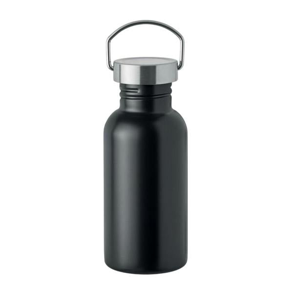 MidOcean Florence Sing Single Wall 500ml Water Bottle - Black - 