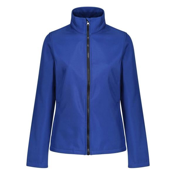 Regatta Standout Womens/Ladies Ablaze Printable Soft Shell Jacket - Royal Blue/Black