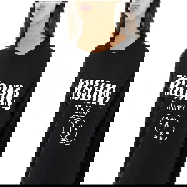 MOSCHINO 222EA17045528 2555 BLACK JUMPER FEMALE XXS