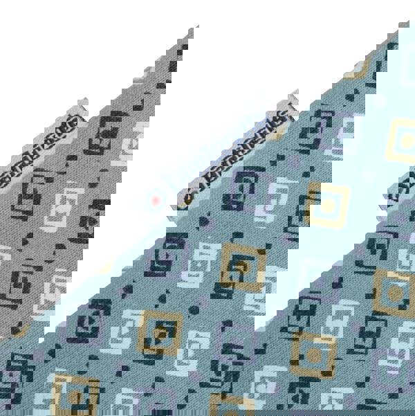 Lambretta All Over Geometric Mens Smart Classic Retro Polo Shirt