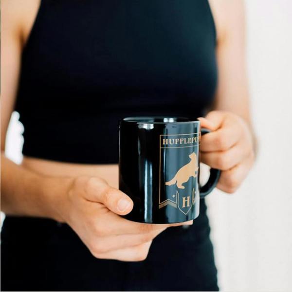 Grupo Eric Harry Potter Hufflepuff Ceramic Mug 350ml Black