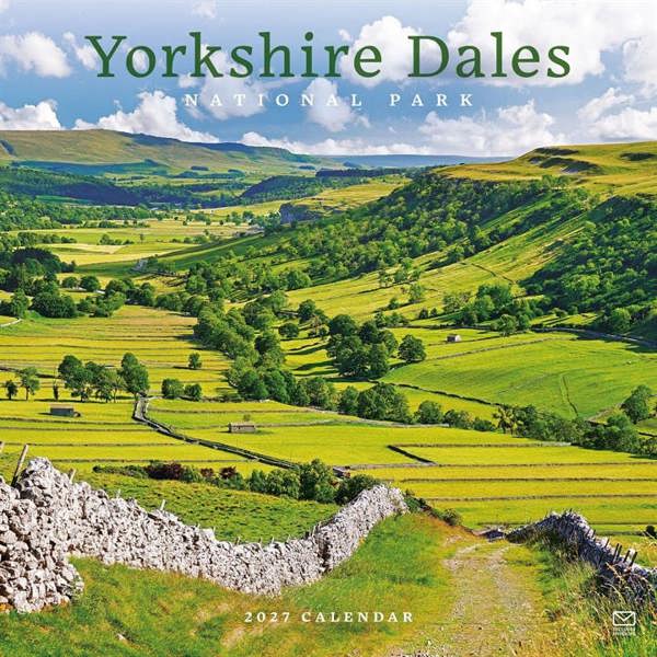 Yorkshire Dales National Park Calendar 2027, Wall Calendars, Month To View, Travel, Gift