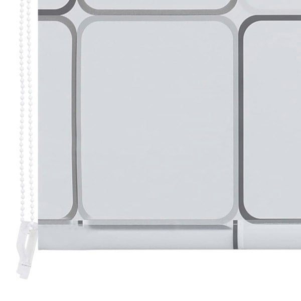 Berkfield Shower Roller Blind 120x240 cm Square