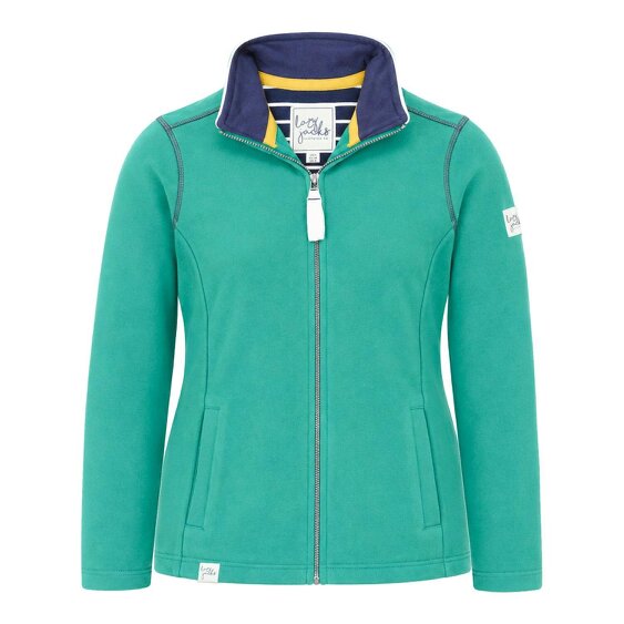 Lazy Jacks LJ33 - Ladies Full Zip Sweatshirt - Emerald