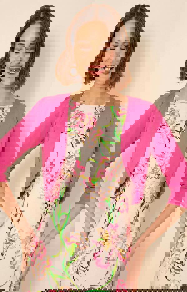 Alie Street London Freya Bolero - Candy Pink