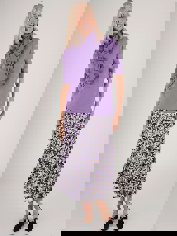 TIGI-Wear Impressionist Floral Skirt