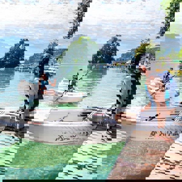 Aqua Marina HALVE 398 Ultra-Light Premium TPU Inflatable Kayak 1/2 People