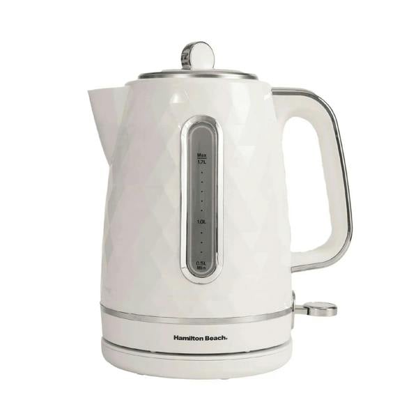 Hamilton Beach Diamond 1.7L Kettle - White