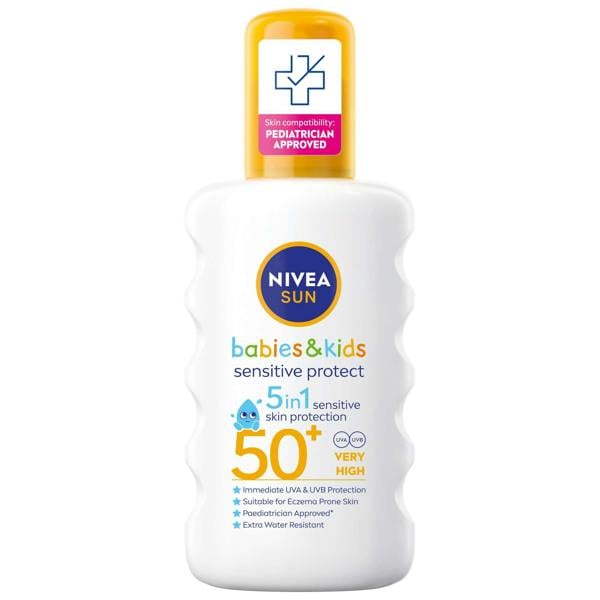 Nivea Sun Babies Sensitive Protect SPF50+ Spray 200ml