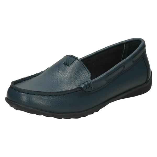 Down to Earth Ladies Down To Earth Leather Loafers F80422
