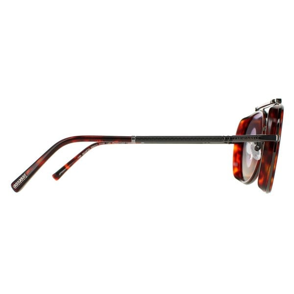 Chopard Sunglasses SCHF24 777P Brown Honey Havana Smoke Gradient Polarised