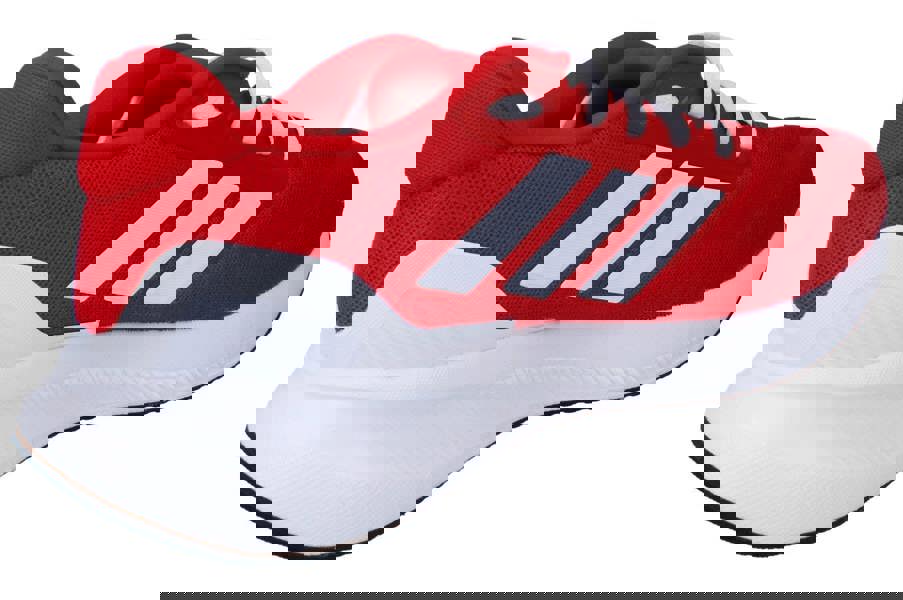 Adidas Runfalcon 5 Mens Running Trainers Sneakers  JH6246 - Red White Black JH6246 - Photo 2