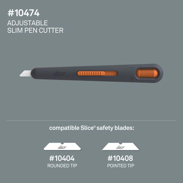 Slice Adjustable Slim Pen Cutter Blade compatibility - DaltonSafety