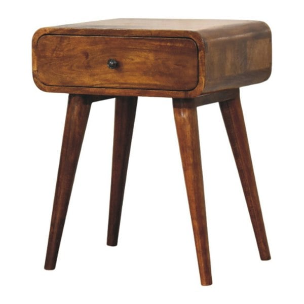 Artisan Furniture Avora Chestnut Nightstand with 1 drawer