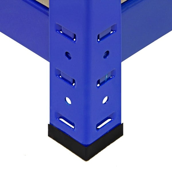 Monster Racking 5 x T-Rax 90cm Blue Racking & Bay Connectors