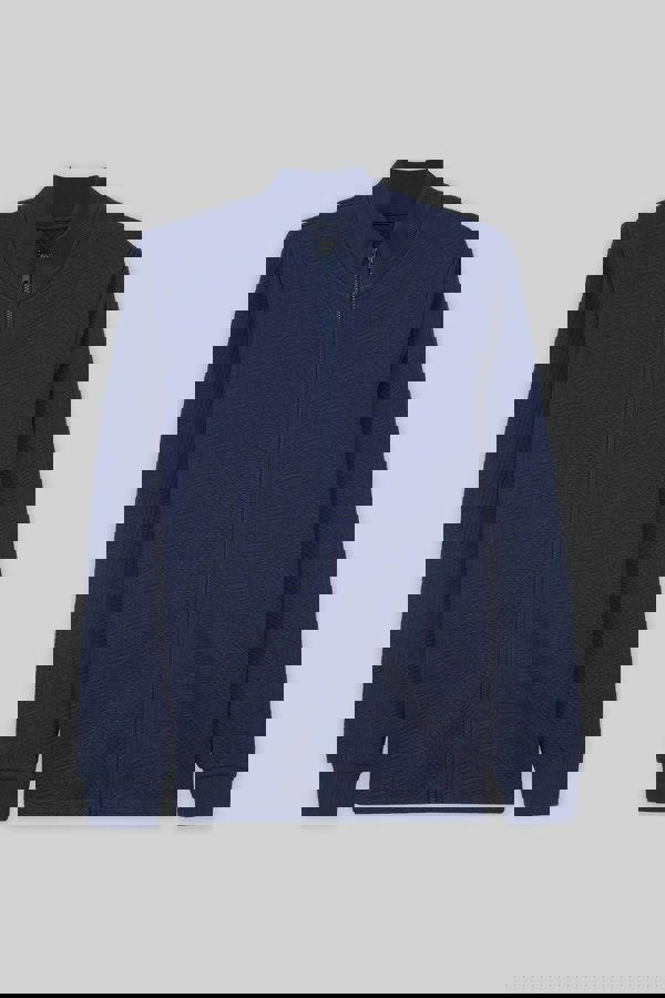 ENORSIA Mens Premium Texture Jersey Jacket